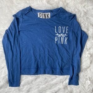 NWOT Vintage VS Pink crew neck sweatshirt
